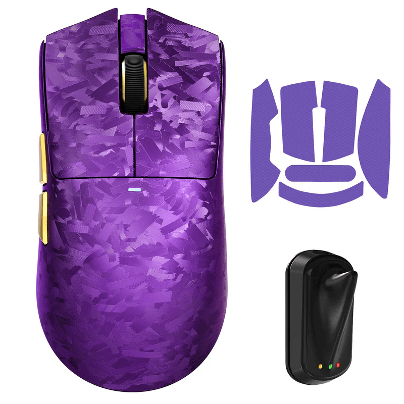 ATTACK SHARK X11 ULTRA Carbon Fiber Wireless 8K PAW3950MAX Gaming Mouse image 5